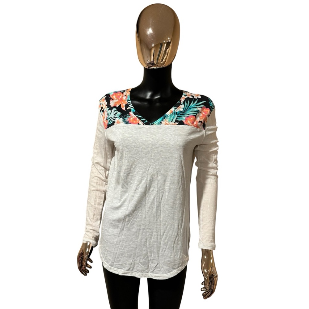 Pink Victoria Secret Floral Long Sleeve Shirt